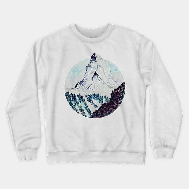 Matterhorn Crewneck Sweatshirt by DaniMej